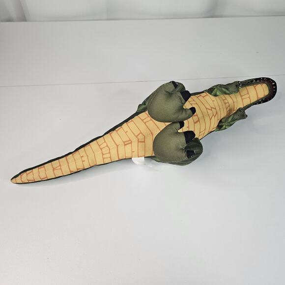 Nanco Green T-Rex Dinosaur 11" Plush Stuffie Tyrannosaurus Rex - Picture 6 of 10